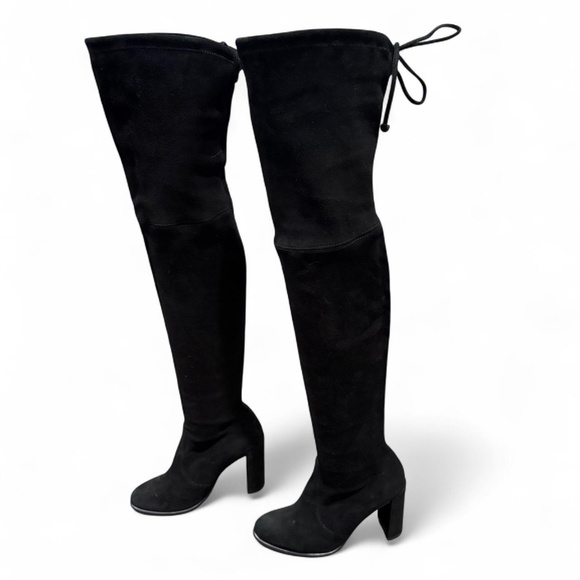 Stuart Weitzman Highland Stretch-Leather Over-the-Knee (sz 6) - Picture 1 of 8
